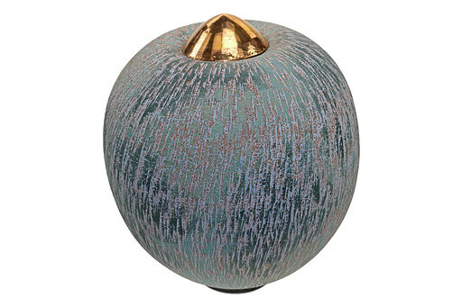 Cone urn ERBLCLOB3,5 keramiek groot ocean blue.