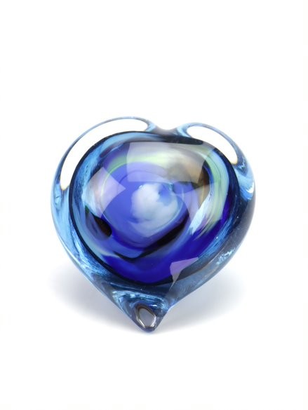 Pebble hart U36PHMB Multi color blauw