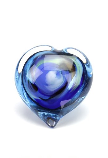 Pebble hart U36PHMB Multi color blauw